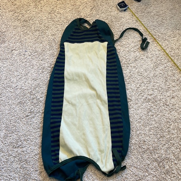 The open project Open Back Panel Halter Dress - Green - Picture 6 of 16